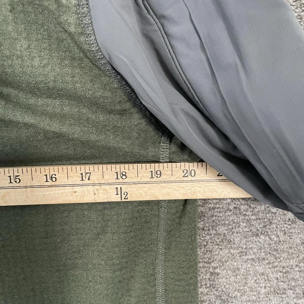Ten Thousand Tactical Over Zip 1/4 Mens‎ S Waffle Thermal Knit Athletic Green